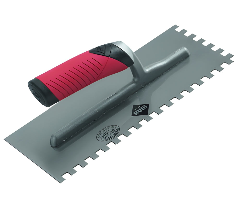 RUBI Steel Notched Triangular Trowel 6mm #72907 – Active Home Centre