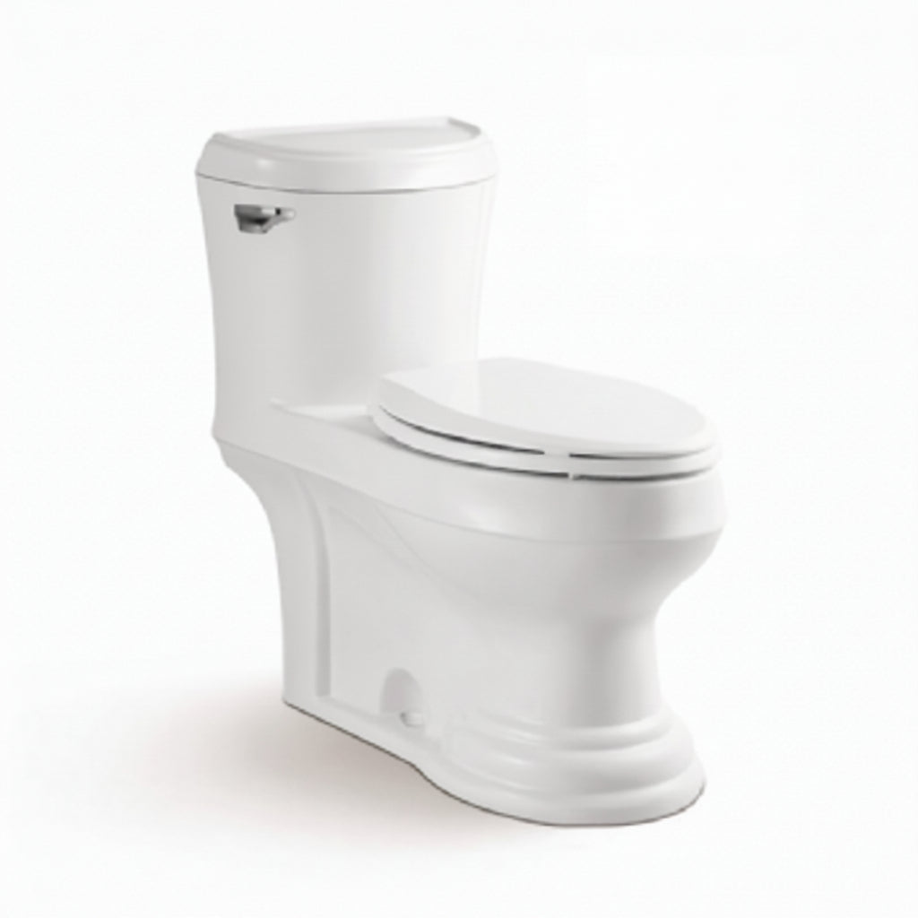 Select One Piece Toilet in White 06MUY-MY2185 – Active Home Centre